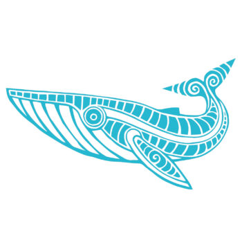 Whales Polynesian White T-Shirts - Image 3