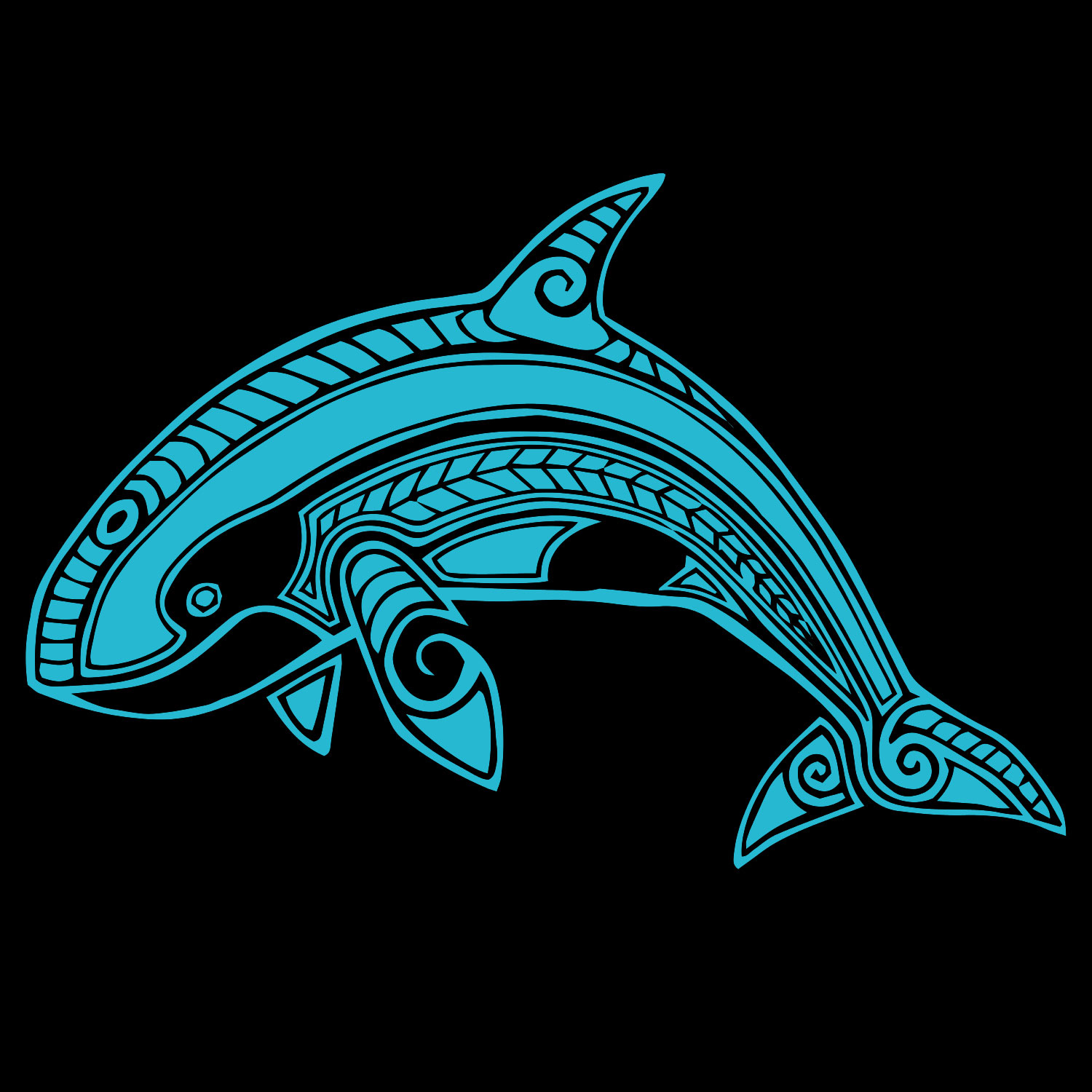 Polynesian Orca Organic Cotton T-Shirt - Image 3
