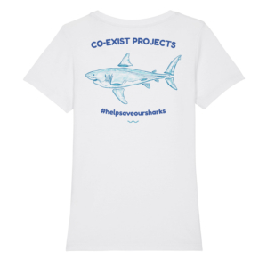 Finned Shark Awareness Organic Cotton T-Shirt