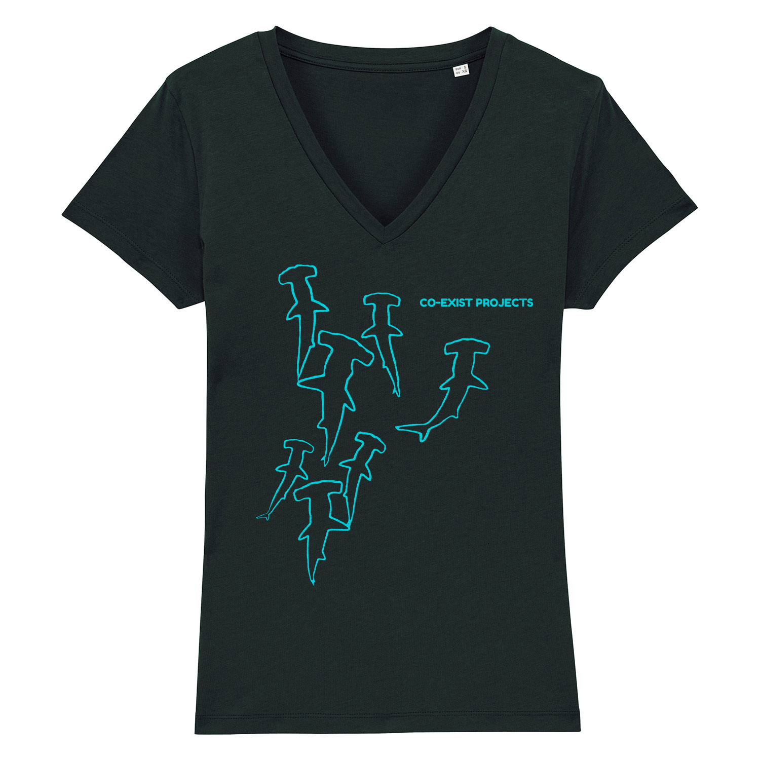 Hammerhead Sharks Organic Cotton T-Shirt