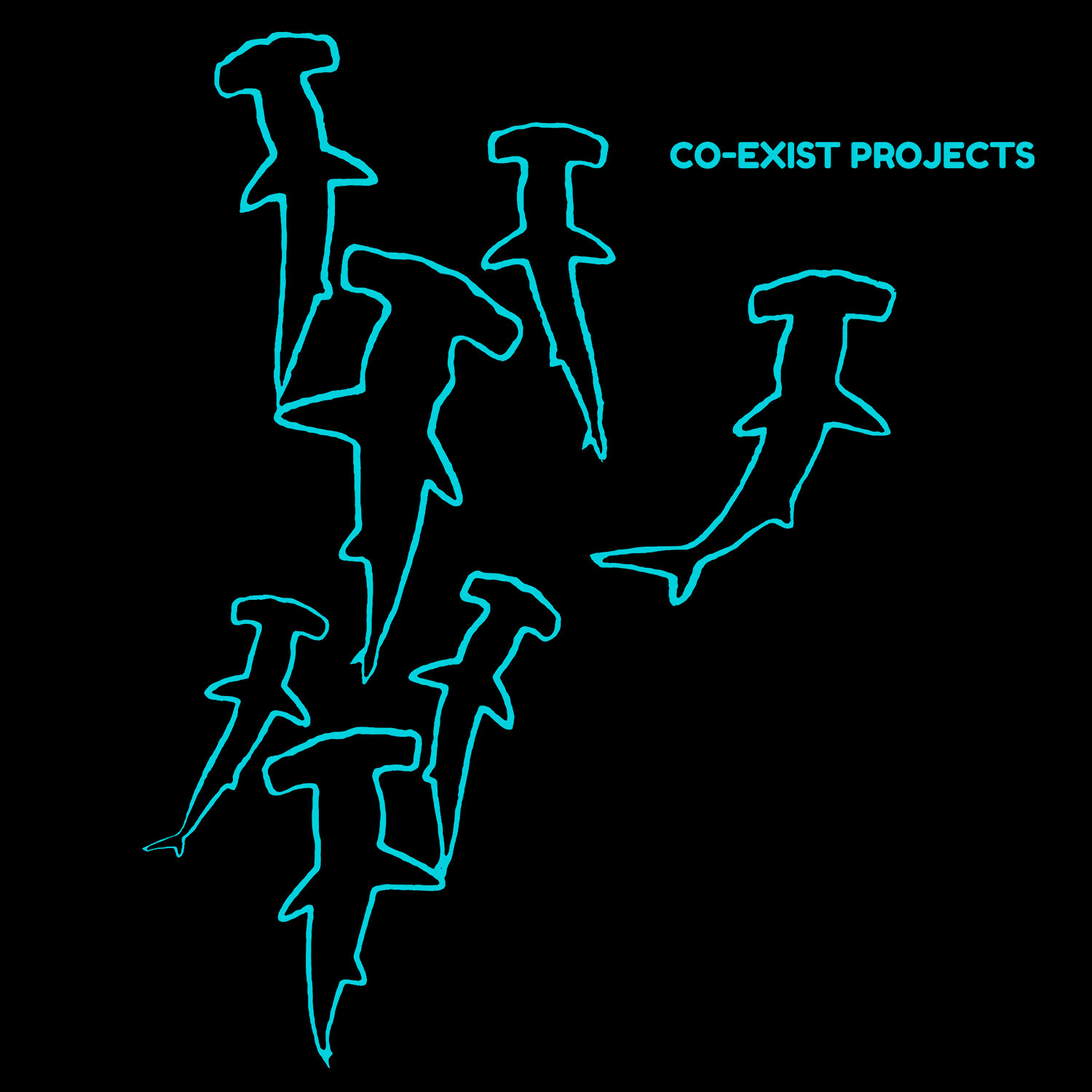 Hammerhead Sharks Organic Cotton T-Shirt - Image 2