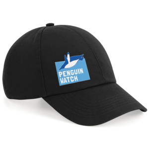 Penguine Watch Black Caps Eco Friendly Ethically Sourced