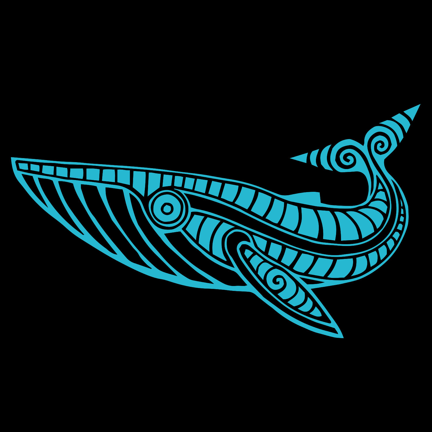 Polynesian Whales Organic Cotton T-Shirt - Image 3